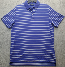 Polo Golf Ralph Lauren Polo Shirt Mens Large Multicolor Striped Wicking ... - $21.33