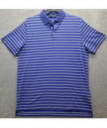 Polo Golf Ralph Lauren Polo Shirt Mens Large Multicolor Striped Wicking ... - $395.97 MXN