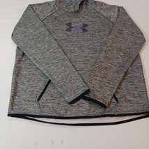 Under Armour Storm1 Men’s Gray Hoodie Pullover Sweatshirt Measured Chest 49" image 11