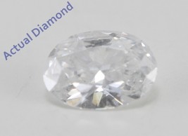 Oval Cut Loose Diamond (0.28 Ct,F Color,SI3 Clarity) - £251.96 GBP