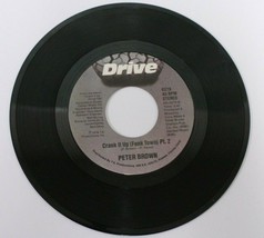Peter Brown 45 Crank It Up Funk Town 1 and 2 Drive Records  - £3.88 GBP