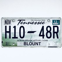 2013 United States Tennessee Blount County Passenger License Plate H10 48R - £6.57 GBP