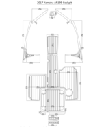 2017 Y-a-m-a-h-a AR195 Cockpit Pad Boat EVA Teak Decking 1/4&quot; 6mm - $720.37 CAD
