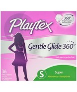 Playtex Tampons with Comfortable Plastic Applicator, Super Absorbency, D... - $426.40 MXN