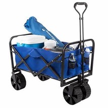 Pure Garden 50-LG1083 Collapsible Utility Wagon with Telescoping Handle - $211.61
