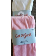 Two (2) Pair Cat &amp; Jack Brand Seamless Capri Leggings Girl&#39;s Size 12-14 ... - $15.00