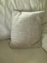Vintage Beige Pillow Approximately 17” - $24.99
