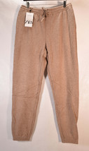 Zara Mens Sweat Pants Knit Beige L NWT - £47.07 GBP