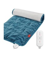 Weighted Electric Heating Pad for Back Pain, Cramps, Arthritis Relief Dr... - $19.79