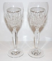 LOVELY PAIR OF WATERFORD CRYSTAL MOURNE 6 3/4&quot; SHERRY GLASSES - £70.08 GBP