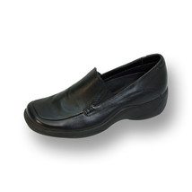 24 HOUR COMFORT Meadow Women Wide Width Light Weight Step In Leather Loafer - $59.95