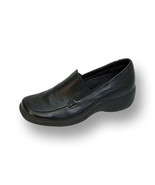 24 HOUR COMFORT Meadow Women Wide Width Light Weight Step In Leather Loafer - $59.95