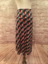 LuLaRoe AZURE Skirt A-line Knee Length Stretch Multicolor Geometric Size 3XL NEW - £16.43 GBP