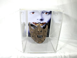 Hannibal Lector Mask, Silence of the Lambs,  Resin, Replica, Acrylic Box Case - £187.92 GBP