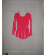 FIRST GLIDE DEL ARBOUR PINK SPARKLE ICE SKATING DRESS GIRLS X-SMALL - $30.84 CAD