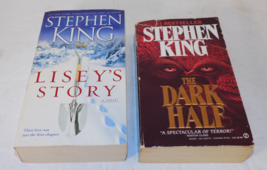 Stephen King The Dark Half and Lisey&#39;s Store Paperback Novels - £12.31 GBP