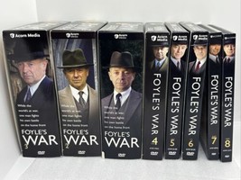 Foyle&#39;s War DVD Sets Seasons 1 - 8 Michael Kitchen UK PBS Masterpiece Theatre - £43.92 GBP