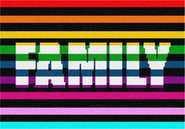 Pepita Needlepoint Canvas: Family Illusion, 10&quot; x 7&quot; - £44.76 GBP+