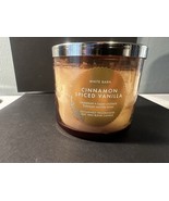 CINNAMON SPICED VANILLA White Barn  3 Wick Candle   14.5OZ   BRAND NEW - €15,50 EUR