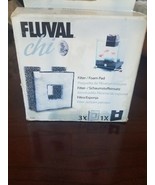 Fluval Chi Filter Replacement- 3 Filter Cartridges and 1 Foam Biological... - £14.75 GBP