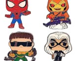 Set of 4 Funko Pop! Marvel Animated Spider-Man Pin Set - 1.5&quot; Tall - $7.91