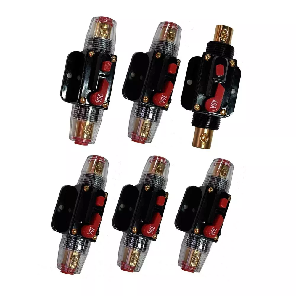 Circuit Breaker Fuse Manual Switch 12-48V DC Car Boat Waterproof US - $16.70