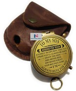 NauticalMart Brass Compass Gift to My Son Compass,My Son,to My Son,Son from Dad - $39.00