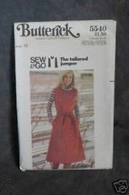 Butterick 5540 Misses' Jumper sz(10) - $1.75