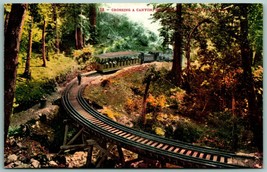 Crossing A Canyon Mt Tamalpais Railway California CA UNP Unused DB Postcard J3 - £5.41 GBP