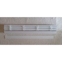 White Cordless Faux Wood Blinds with 2 in. Slats 36 in. W x 48 in. L - £22.06 GBP