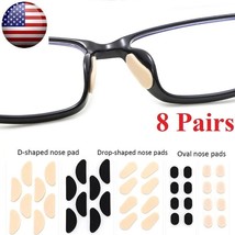 8 Pairs Anti-slip Foam Stick On Nose Pads For Eyeglasses Sunglasses Glasses - £3.95 GBP