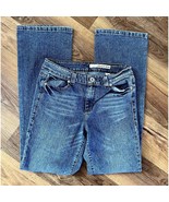 DKNY Women&#39;s Size 6 Blue Denim Straight Leg Jeans EUC - £13.98 GBP