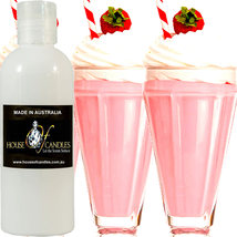 Strawberry Milkshake Scented Body Wash Shower Gel Bubble Bath Eco Friendly - £12.73 GBP+