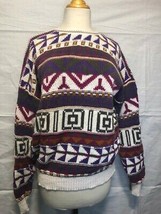 Colorful Tribal Pattern Knit Sweater by Alps Fine Women&#39;s Apparel - £23.67 GBP