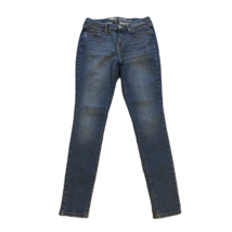 Mossimo Curvy Skinny Denim Jeans ~ Sz 6/R ~ Blue ~ Mid Rise ~ 30&quot; Inseam  - £17.62 GBP