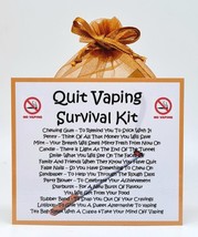 Quit Vaping Survival Kit - Fun, Novelty Gift &amp; Greetings Card Alternative - £6.48 GBP
