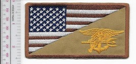 Navy SEAL US Navy USN Afghanistan Iraq Special Operations Desert Subdued Patch - £7.85 GBP