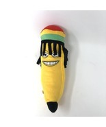 Plush Paradise Smiling Rasta Banana Plush Toy 10” Jamaican New - £12.23 GBP