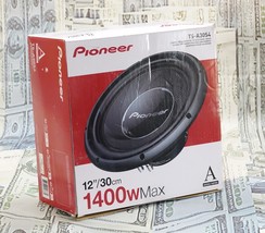 Pioneer TS-A30S4 1400W SVC 4 Ohm Car Audio 12&quot;  Subwoofer Bass IMPP Cone... - $898.37 MXN