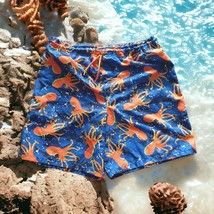 Wonder Nation Boys Swim Trunks 28&quot; Waist Mesh Lined Casual Beach Pool Octopus - £14.94 GBP