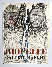 Jean-Paul Riopelle - Original Exhibition Poster - Galerie Maeght- Affiche - 1974 - £121.70 GBP