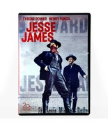 Jesse James (DVD, 1939, Full Screen) Like New !   Tyrone Power   Henry F... - £14.63 GBP