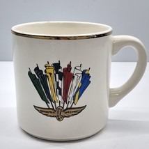 VTG 80s Indianapolis Motor Speedway Coffee Mug List of Indy 500 Winners 1982 USA - $10.80