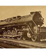 1961 Reading No. 2124 Baldwin Locomotive Train Railroad Print Card Antiq... - $652.18 MXN