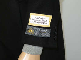 Men's CASILA Turkey Top Winter Coat Wool, Cashmere Blend 403230-01 Black image 6