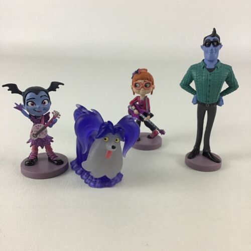 Disney Vampirina Deluxe Figures Toppers PVC 4pc Lot Boris Wolfie Bridget... - $15.79