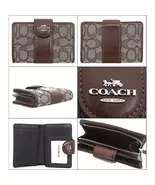 COACH Tabby Medium Wallet with Zipper in Women's Wallet (Signature Brown) - $92.00