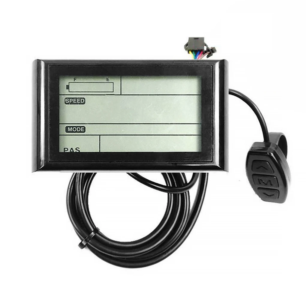 Electric Bicycle ABS LCD Display Intelligent Control Panel with Light Connector  - £225.25 GBP