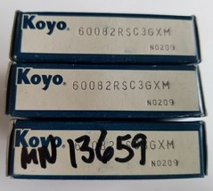 One(1) Koyo 60082RSC3GXM Ball Bearing ~ New - £37.57 GBP