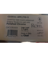 Rohl RCU351LAPCTO2 QUARTILE BATH TRIM SET ONLY WITH NO ROUGH VALVE BODY ... - $683.10
